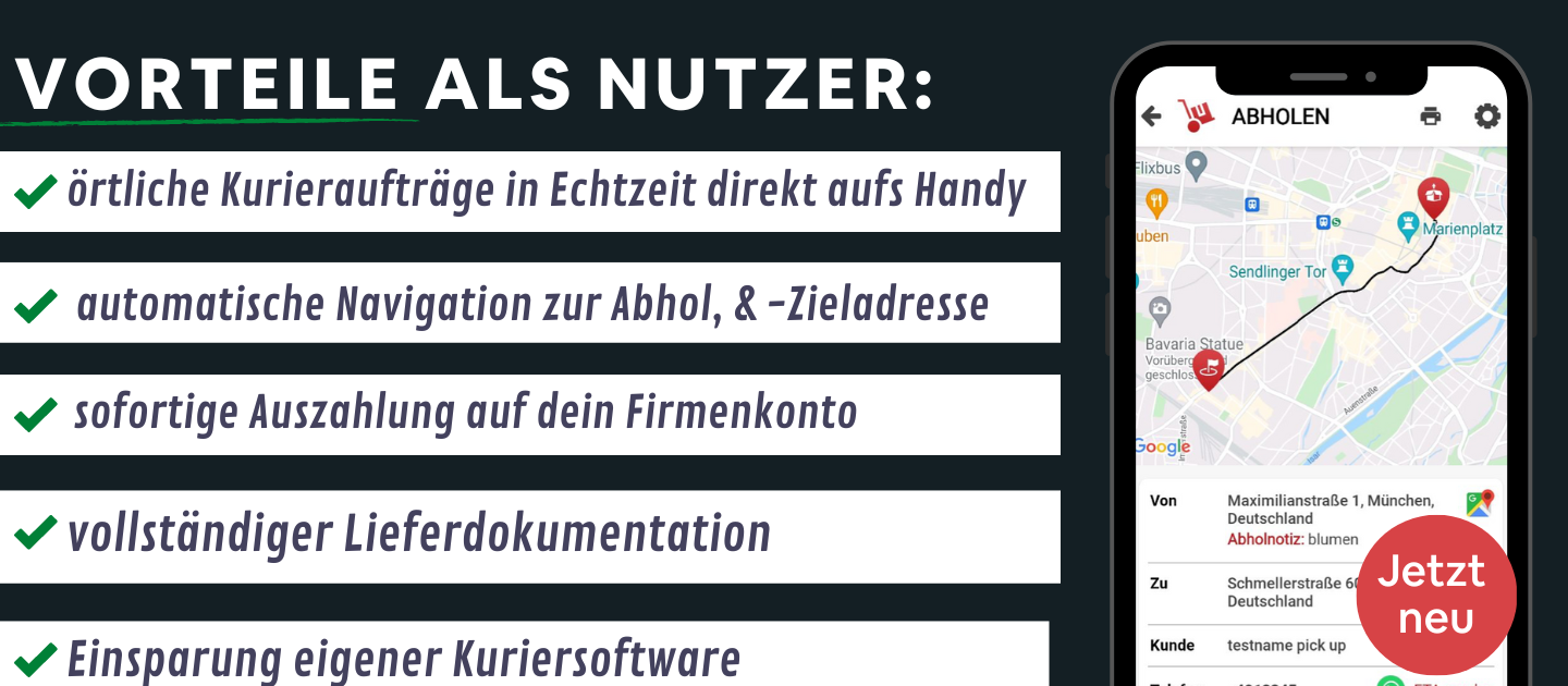 Vorteile Radkurier24